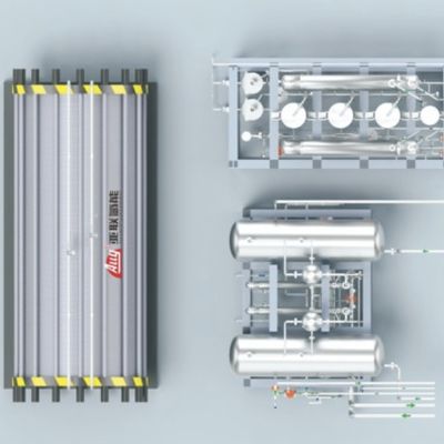 1000NM3/H 水素発電機電解 99.999% までの出力純度